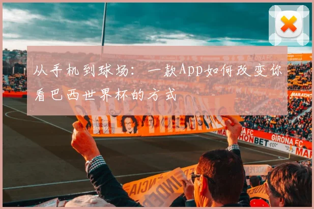 从手机到球场：一款App如何改变你看巴西世界杯的方式